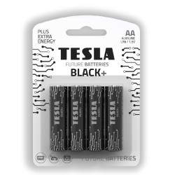 Tesla Batteries AA Black 1,5V 4pcs Tesla Batteries AA Black 1,5V 4pcs