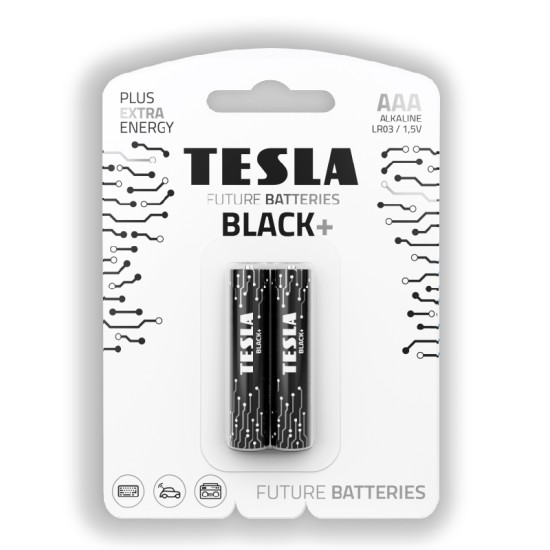 Tesla Batteries AAA Black 1,5V 2pcs