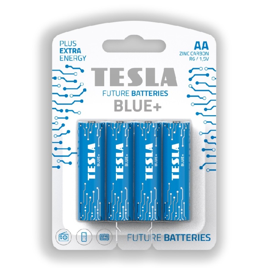 Tesla Batteries AA Blue 1,5V 4pcs