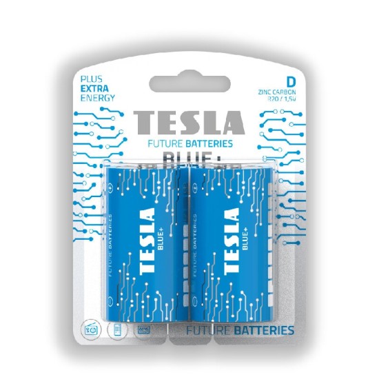 Tesla Batteries D2 Blue 1,5V 2pcs