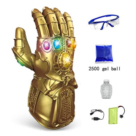 Thanos Infinity Glove Shooting Launcher Water Gun Gel Ball Blaster