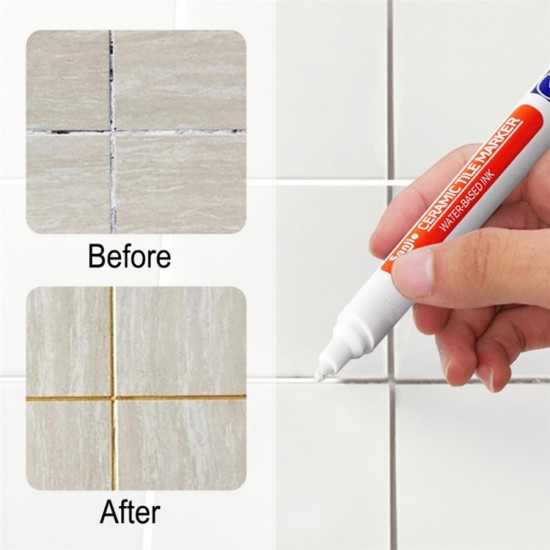 White Waterproof Ceramic Tile Marker