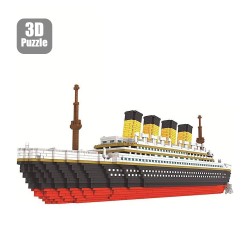 3D Puzzle Titanic Passenger Liner Ship Block Set 8802Pcs 3D Puzzle Titanic Passenger Liner Ship Block Set 8802Pcs