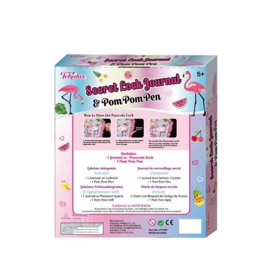 Tokidas Secret Lock Journal / Pom Pom Pen