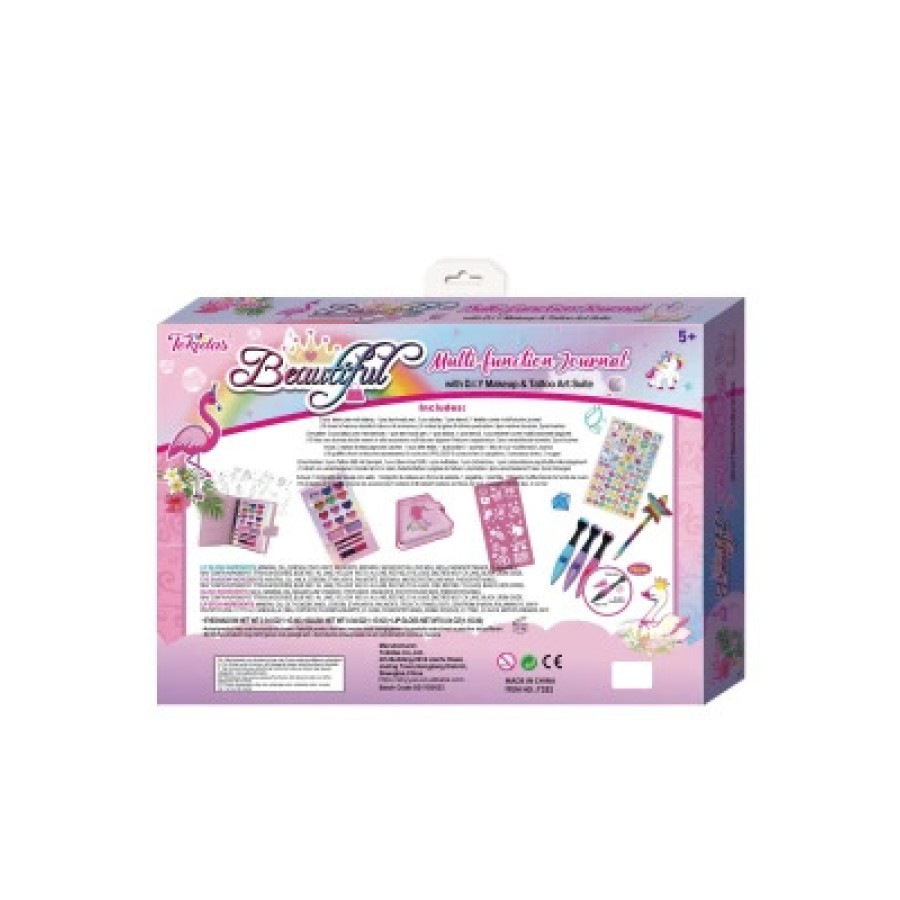 Tokidas Multi function Journal with D.I.Y Makeup / Tatoo Art Suite