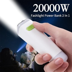 LED Flashlight with USB Charging Cable, 2800 Lumens -White LED Flashlight with USB Charging Cable, 2800 Lumens -White