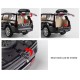 Toyota Land Cruiser Radio Control Model Toy Car With Remote - Black Toyota Land Cruiser Radio Control Model Toy Car With Remote - Black