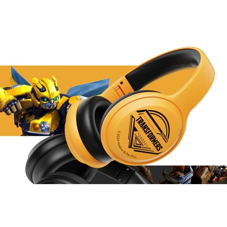 Transformers TF-G06 Head-mounted Bluetooth headphones - Yellow