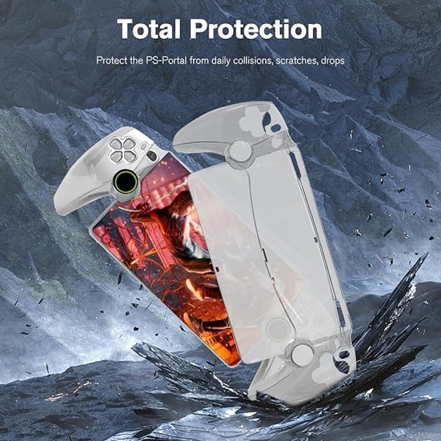 Transparent Gaming Console Case For PlayStation Portal TPU Protective Case