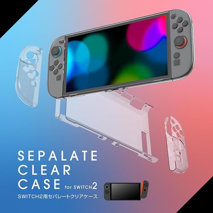 Transparent TPU Split Case for Switch Transparent TPU Split Case for Switch
