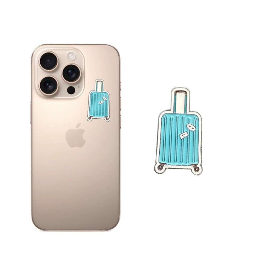 Mobile Metal sticker - Travel Bag