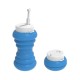 Travelest Voya Foldable BPA Free Silicone 600ml Portable Bidet - Blue