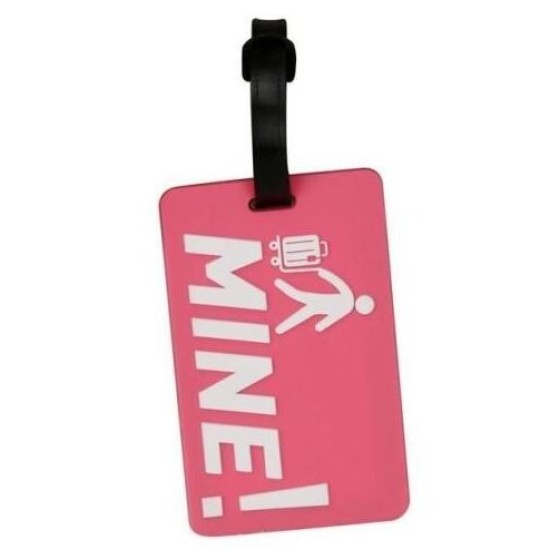 Travelest Luggage Tag - MINE - Pink