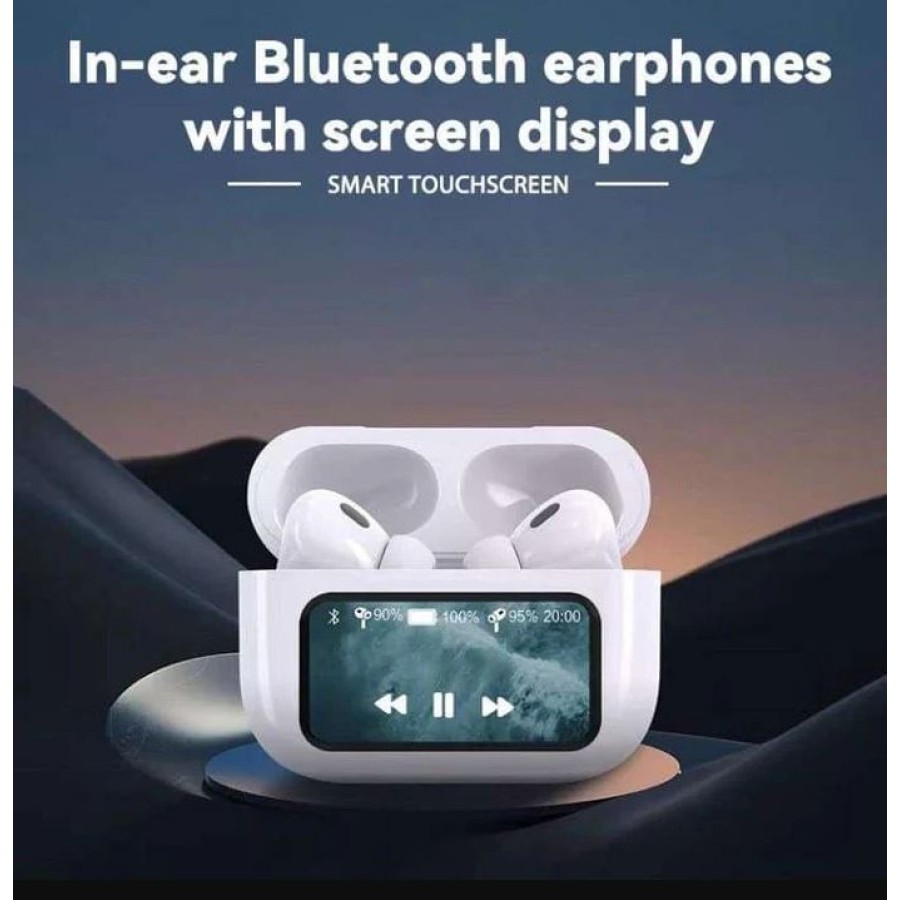 TWS A9 pro Wireless LED Touch Screen Airpods