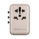 Momax 1-World 7OW GaN 5 ports + AC Travel Adapter (Titanium) UA8AE