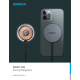 Momax - Q.Mag Magnetic Wireless Charger - Grey (UD21E)