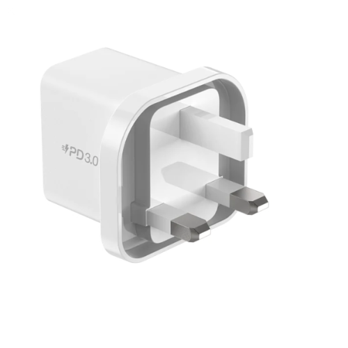 Momax One Plug 35W 2-Port GaN Mini Charger - White (UM32UKW)