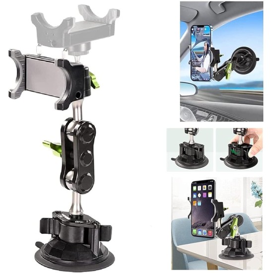 Universal Phone Ball Head Arm Multifunctional Adjustable Car Phone Holder