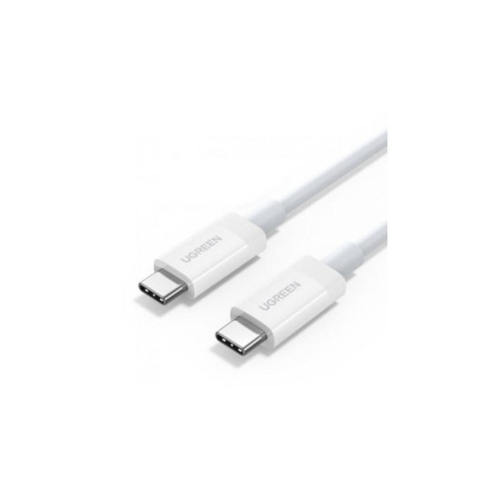 USB-C to USB-C Cable ugreen USB4, 40Gbps, 0.8m white
