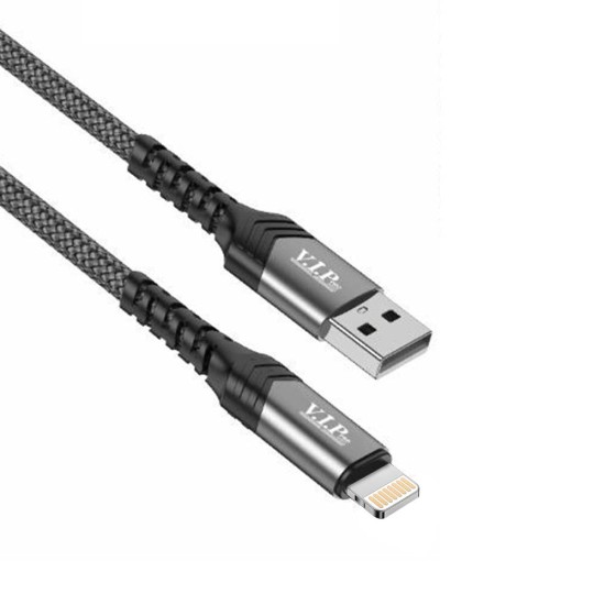 VIP CB-202 USB A to Lightning 6A Cable -1.2m (Life Time Warranty)