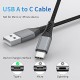 VIP CB-202 USB A to USB Type C 6A Cable -1.2m (Life Time Warranty)