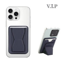 VIP MagSafe Wallet for iPhone Series, Strong Magnetic Phone Card Holder - Navy Blue VIP MagSafe Wallet for iPhone Series, Strong Magnetic Phone Card Holder - Navy Blue
