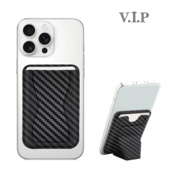 VIP MagSafe Wallet for iPhone Series, Strong Magnetic Phone Card Holder - Carbon Fibre VIP MagSafe Wallet for iPhone Series, Strong Magnetic Phone Card Holder - Carbon Fibre
