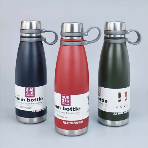 Stainless Steel Water Bottle Double Wall SUS304 - 650ml