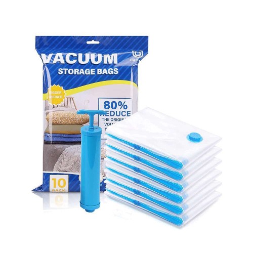 Vacuum Storage Bags for Clothes - 10 packs