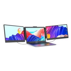 Triple Laptop Screen Extender 14inch (S2) Triple Laptop Screen Extender 14inch (S2)