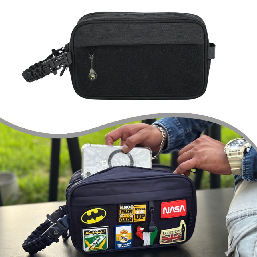V.I.P Pro Series Fabric Handbag with Multiple Pockets ( Patches Sell Separate) V.I.P Pro Series Fabric Handbag with Multiple Pockets ( Patches Sell Separate)