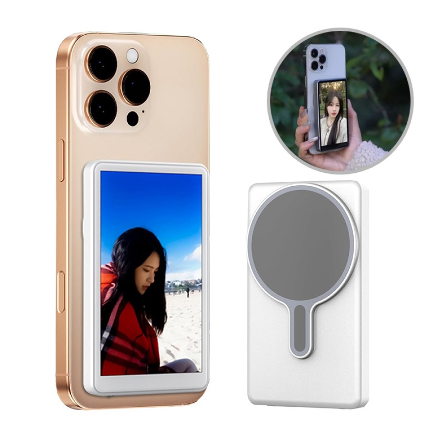 Phone Vlog Selfie Magnetic MagSafe Screen 4inch Phone Vlog Selfie Magnetic MagSafe Screen 4inch