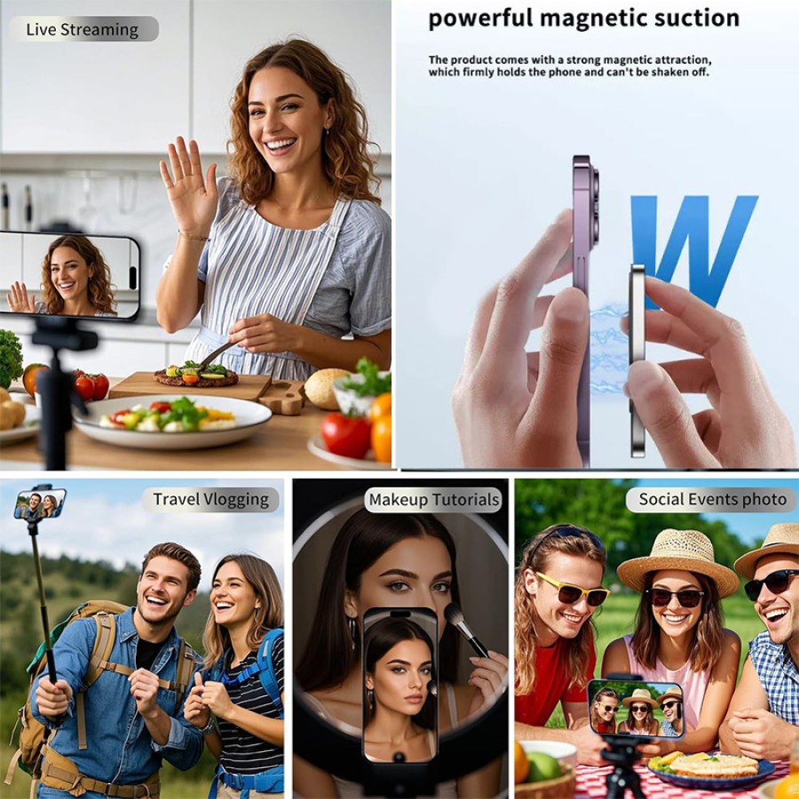 Phone Vlog Selfie Magnetic MagSafe Screen 4inch Phone Vlog Selfie Magnetic MagSafe Screen 4inch