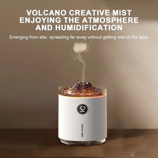 Volcano Flame Essential Oil Aroma Diffuser 350ML