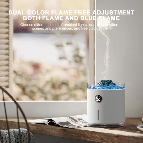 Volcano Flame Essential Oil Aroma Diffuser 350ML