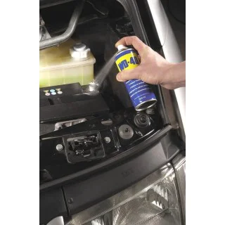 Rust-preventing lubrication products for winter: WD-40, 3M