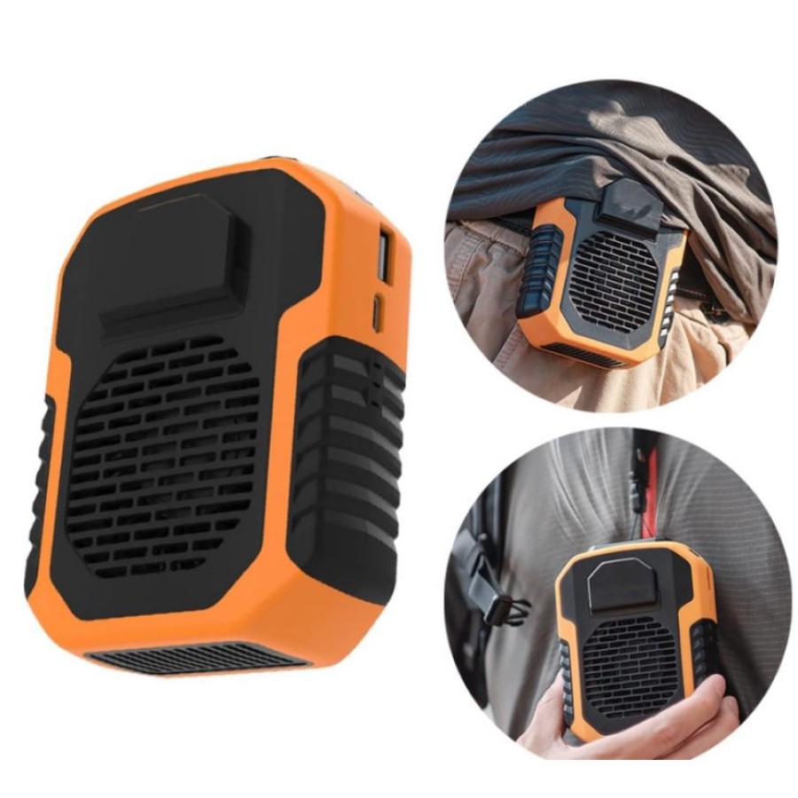 AlMawash Offer (Porodo Juicer + Magnetic Gym Bag + 3 in 1 Portable Neck & Waist Fan)