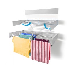 Wall Mounted  Laundry Drying Rack - 80cm