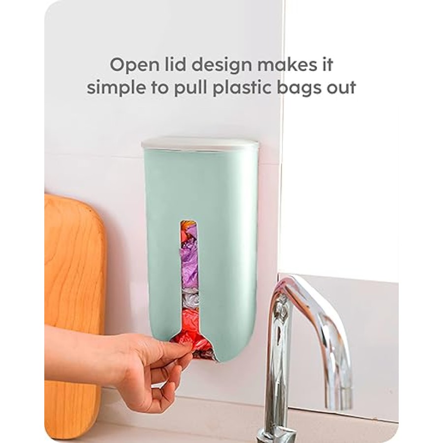 Wall Mounted Garbage Bag Storage Box & Dispenser Wall Mounted Garbage Bag Storage Box & Dispenser