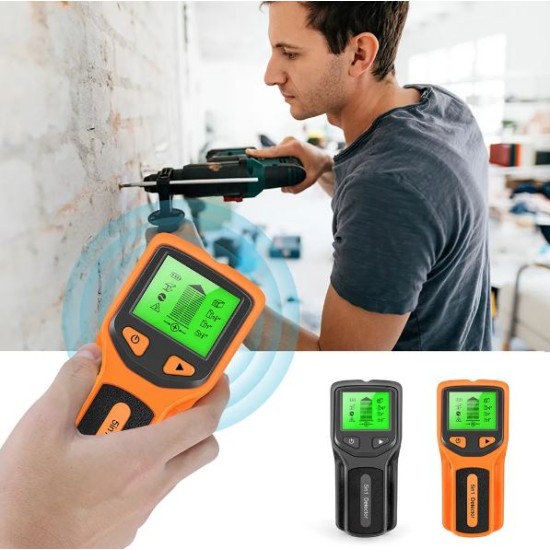 5 in 1 Professional Wire Metal Wood Detector FInder