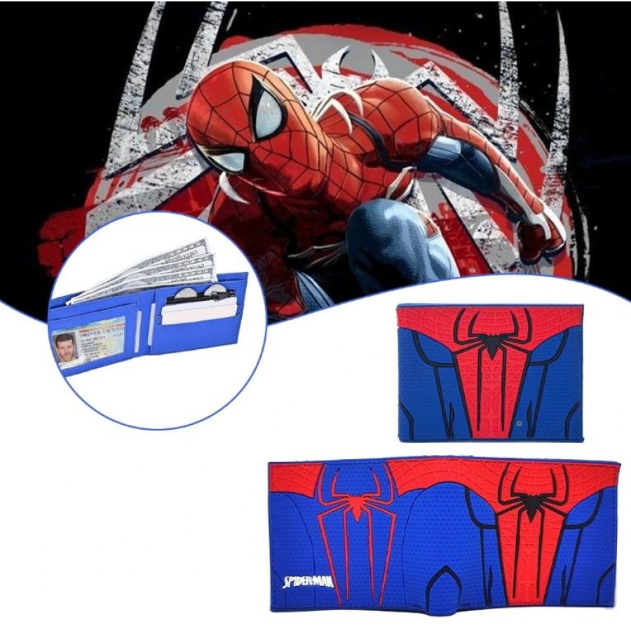 bioworld Spider Man Leather Wallet