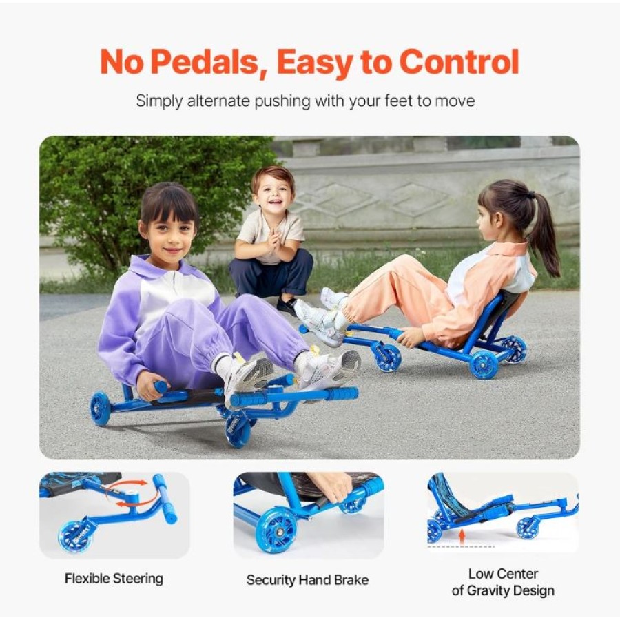 Twister Scooter Wave Roller For Kids - Blue