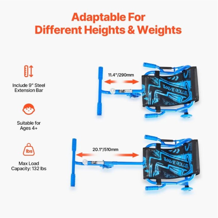 Twister Scooter Wave Roller For Kids - Blue