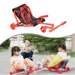 Twister Scooter Wave Roller For Kids - Red