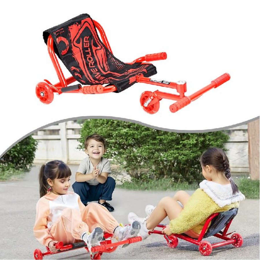 Twister Scooter Wave Roller For Kids - Red