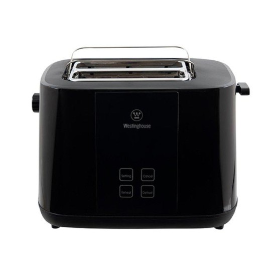 WestingHouse Digital Toaster, 1000W, 2 slices– Black