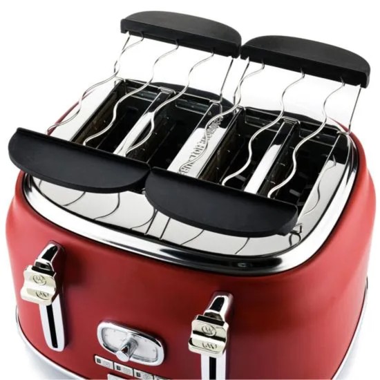 WestingHouse Retro Toaster, 1750W, 4 slices – Red