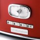 WestingHouse Retro Toaster, 1750W, 4 slices – Red
