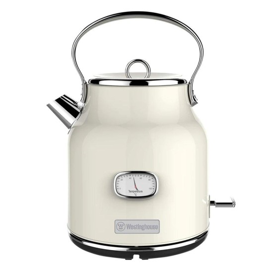 Westinghouse Retro Series Electric Kettle, 1.7L , –White