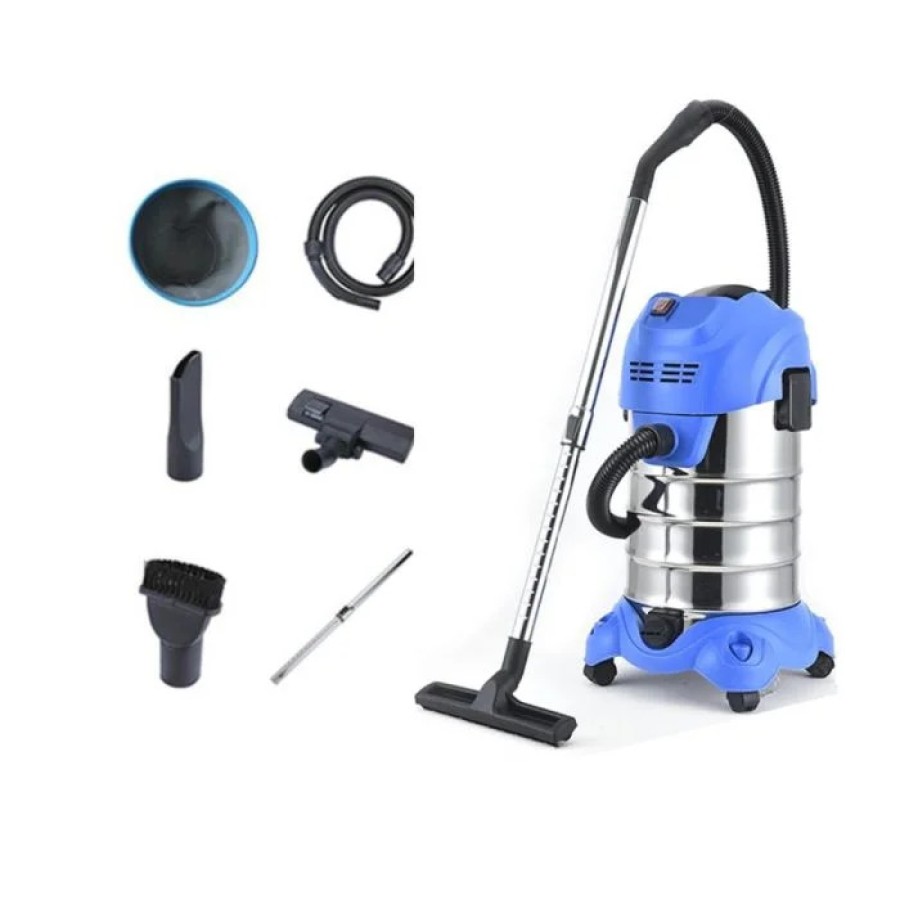 Wet & Dry Vacuum Cleaner – Stainless Steel 30 L